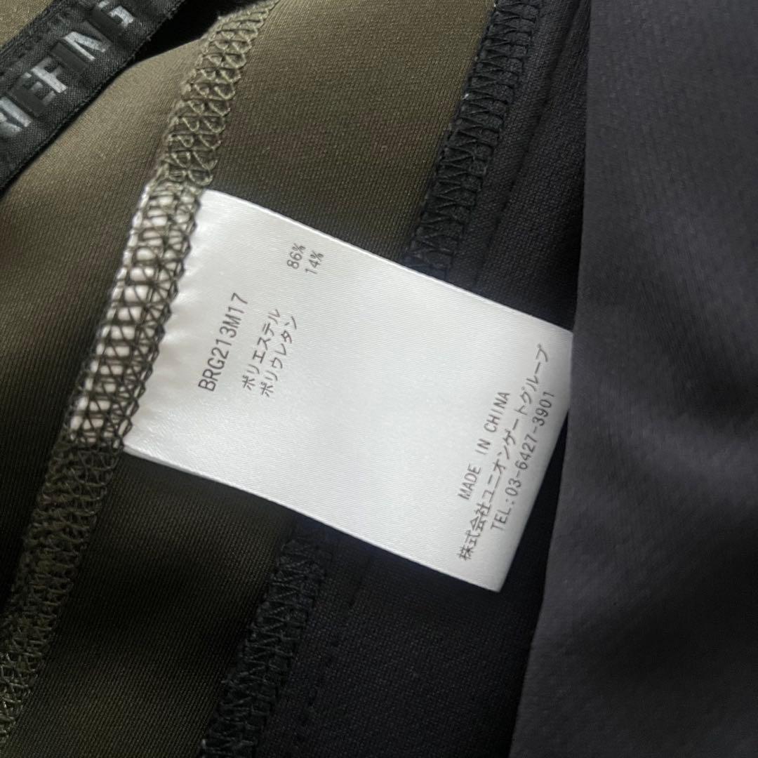 BRIEFING ブリーフィング　3Dロゴ　ベスト　ジャケット　メンズ　カーキ