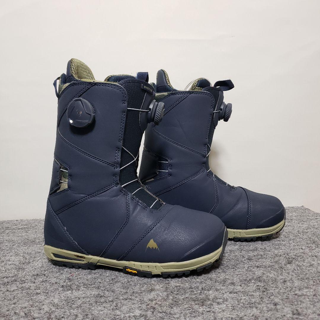 美品 BURTON PHOTON 26cm ダブルBoa スノーボードブーツ