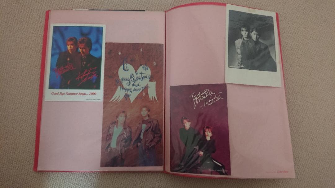 ファンクラブのグリーティングカード等