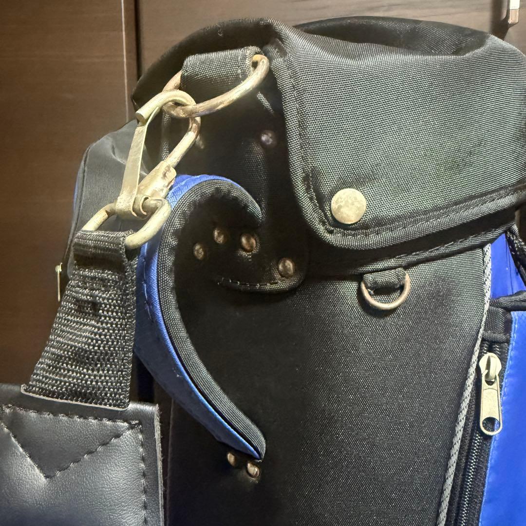 BRIDGESTONE キャディバッグ ゴルフバッグ ブルー ブラック