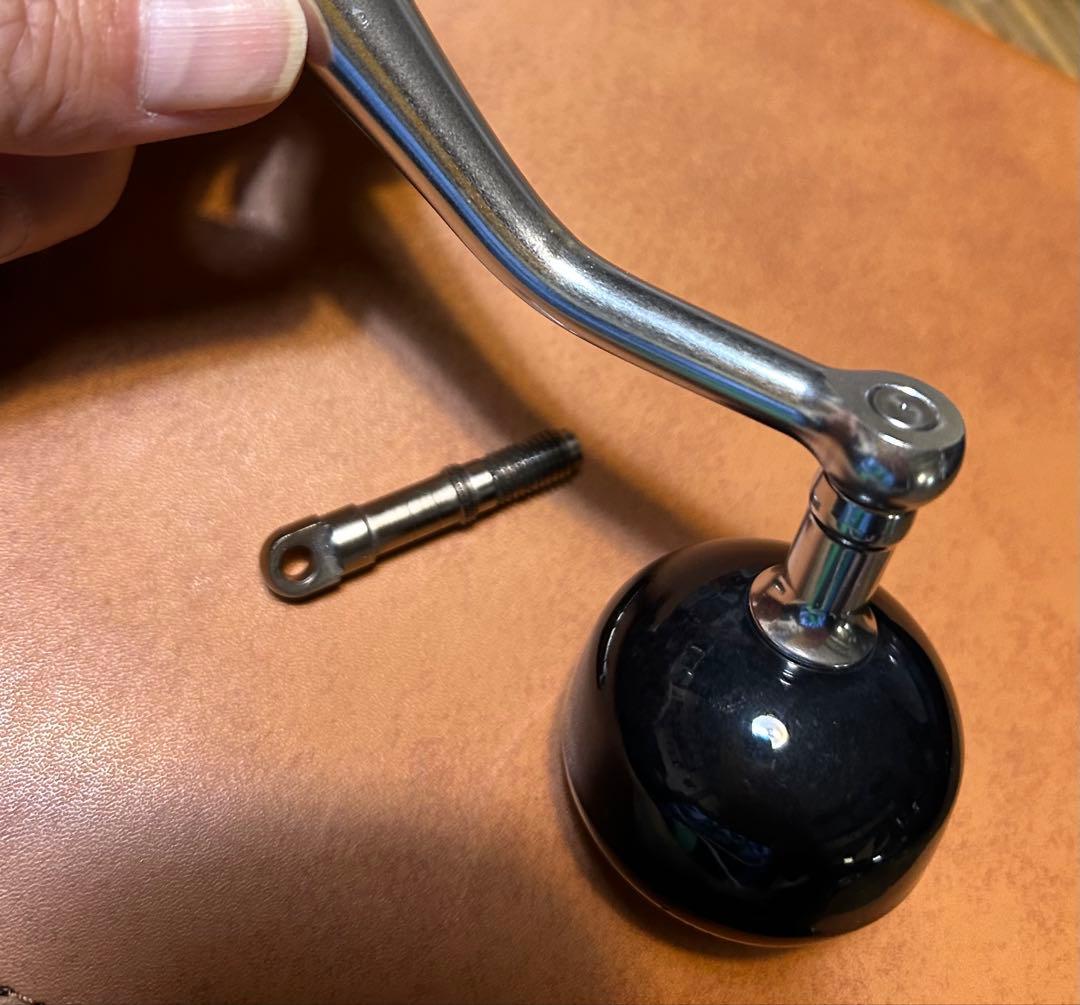 【いさお】21ツインパワーSW8000HG ハンドル 75mm