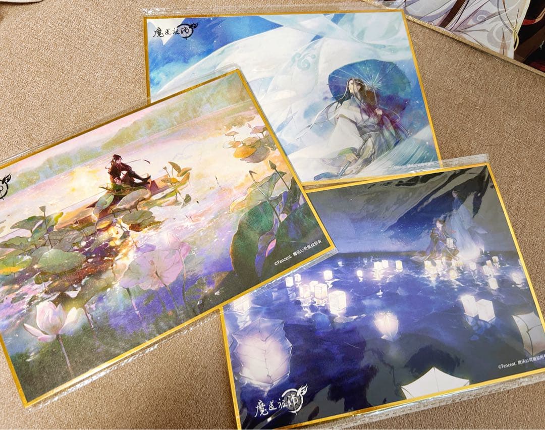 魔道祖師 KAZE 10cm ぬいぐるみ　魏無羨　藍忘機　新品未使用　即発送