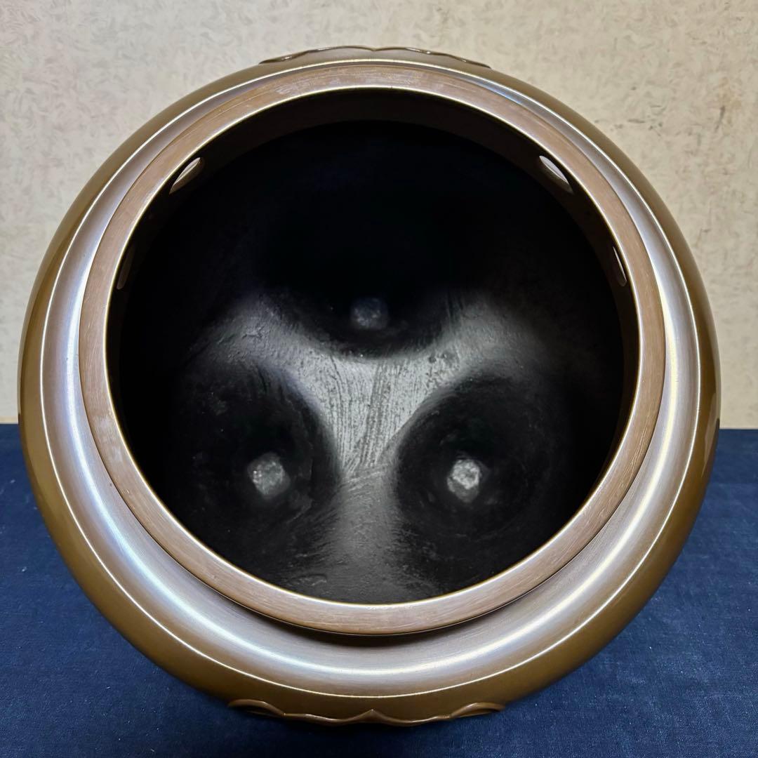 人間国宝敬典造/風炉/茶釜 電熱器/唐銅朝鮮風炉/野々田電熱器/敷板/茶道具