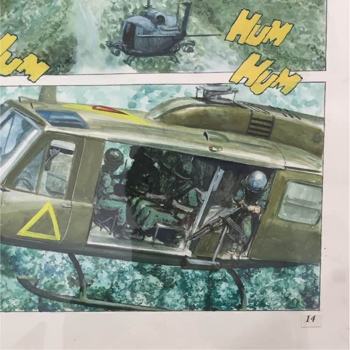 浦沢直樹 直筆生原画