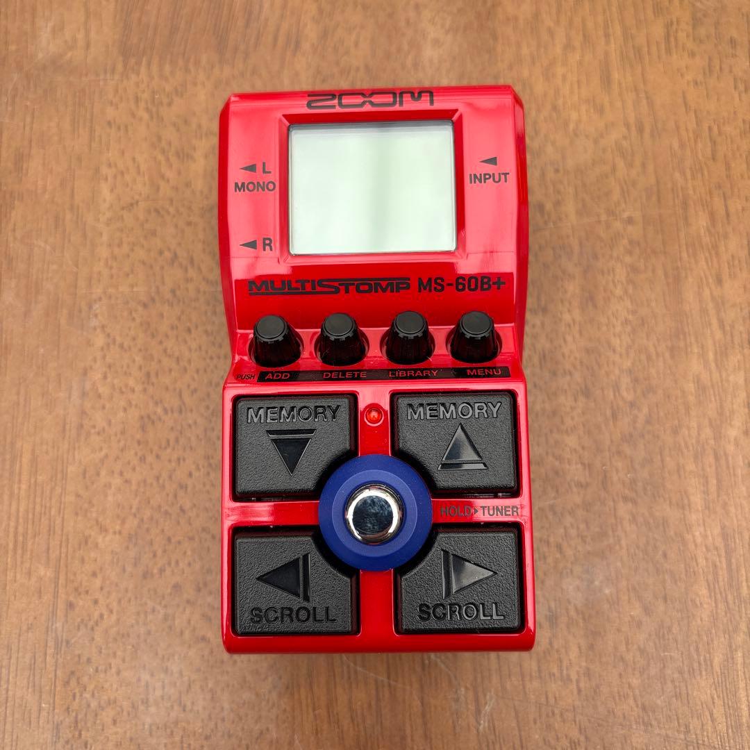 ZOOM MULTISTOMP MS-60B+ ベースエフェクター