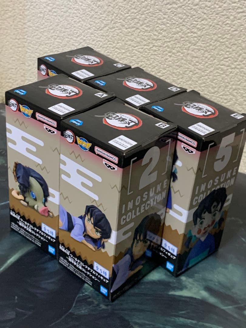 鬼滅の刃 ワーコレ フィギュア 嘴平伊之助コレクション 全5種