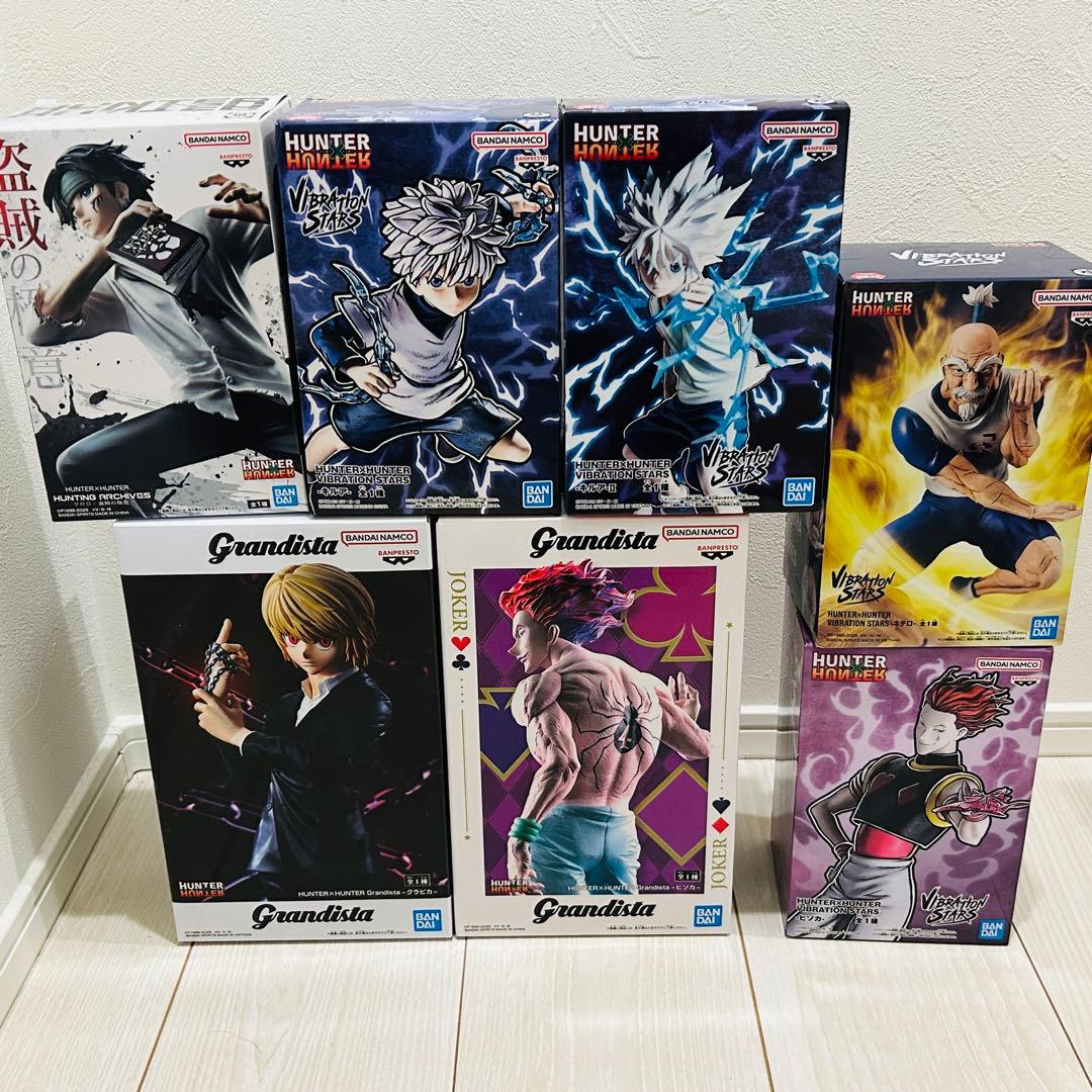 未開封品　ハンターハンターフィギュア 7体セット