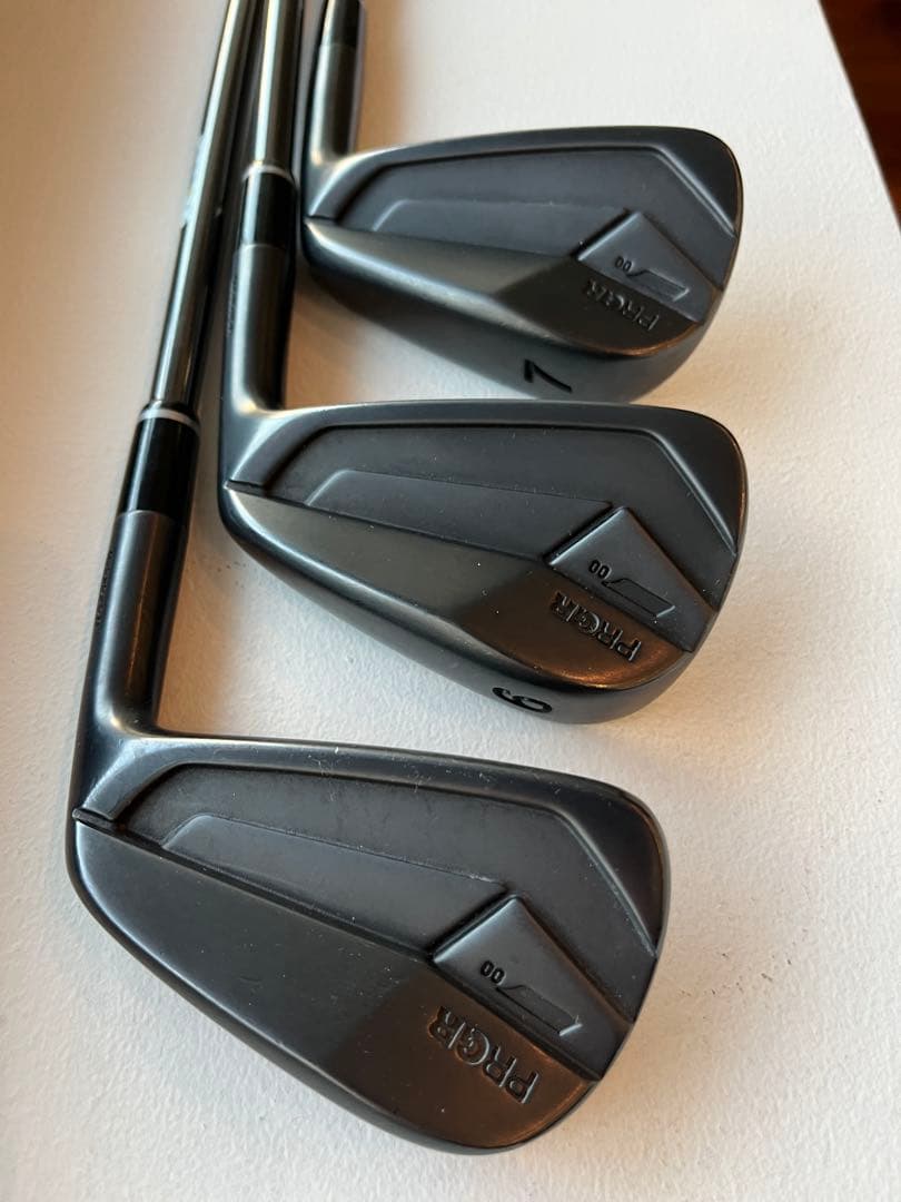 プロギア 三浦技研コラボ40周年記念 アイアン00モデル　ブラックヘッド