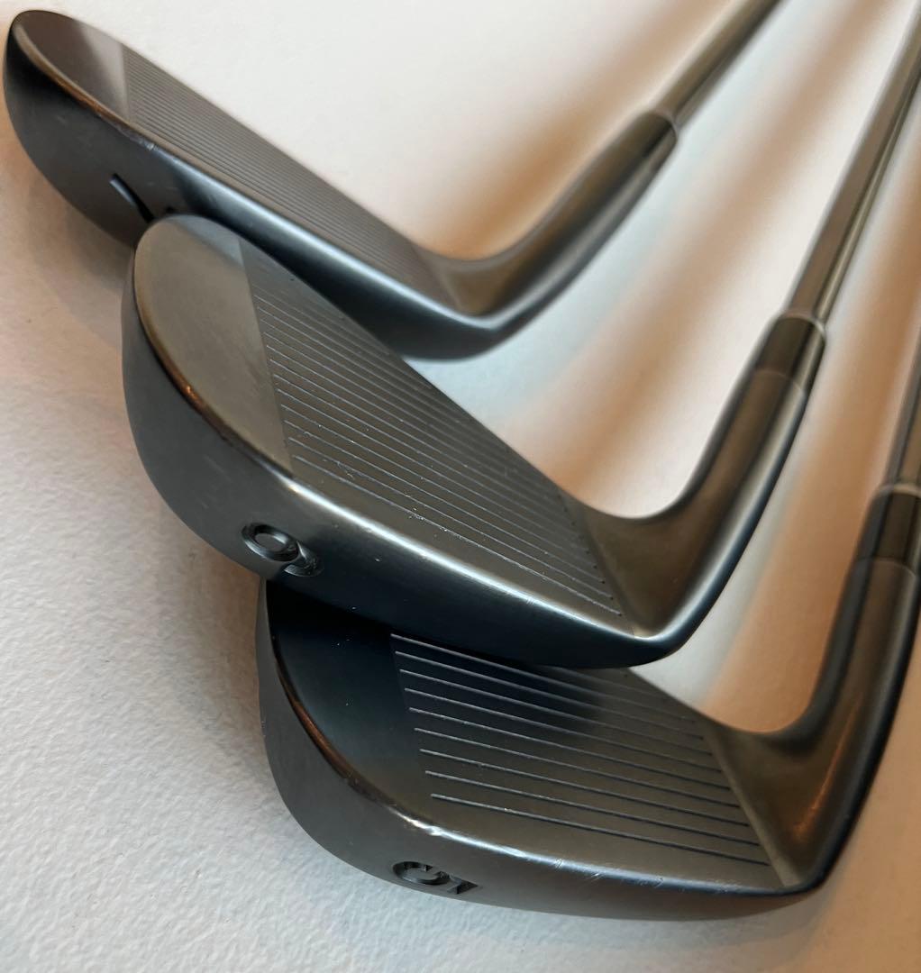 プロギア 三浦技研コラボ40周年記念 アイアン00モデル　ブラックヘッド