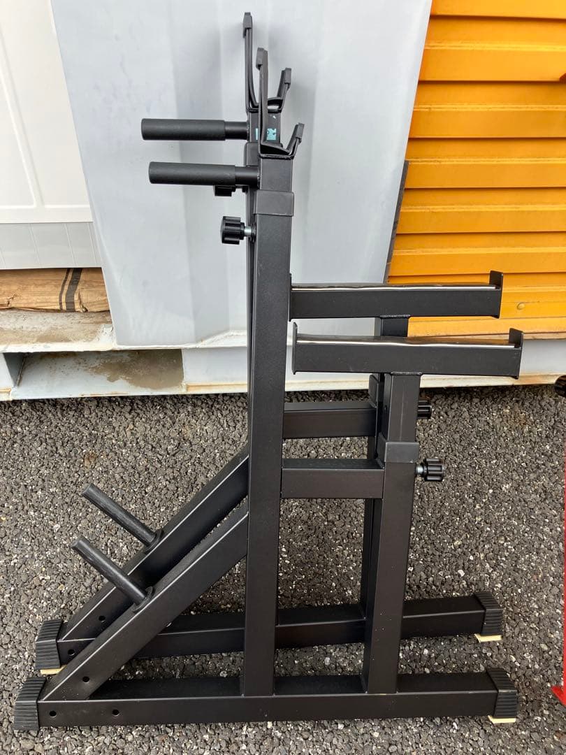 GronG バーベルスタンド 調節可能