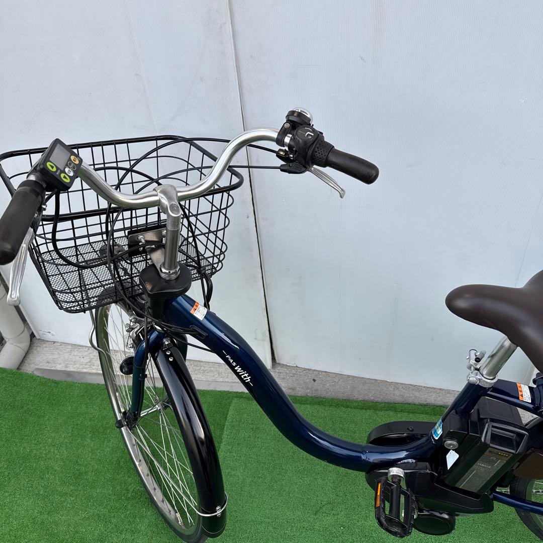 YAMAHAヤマハ電動アシスト自転車26インチ 大容量12.3Ah ブルー