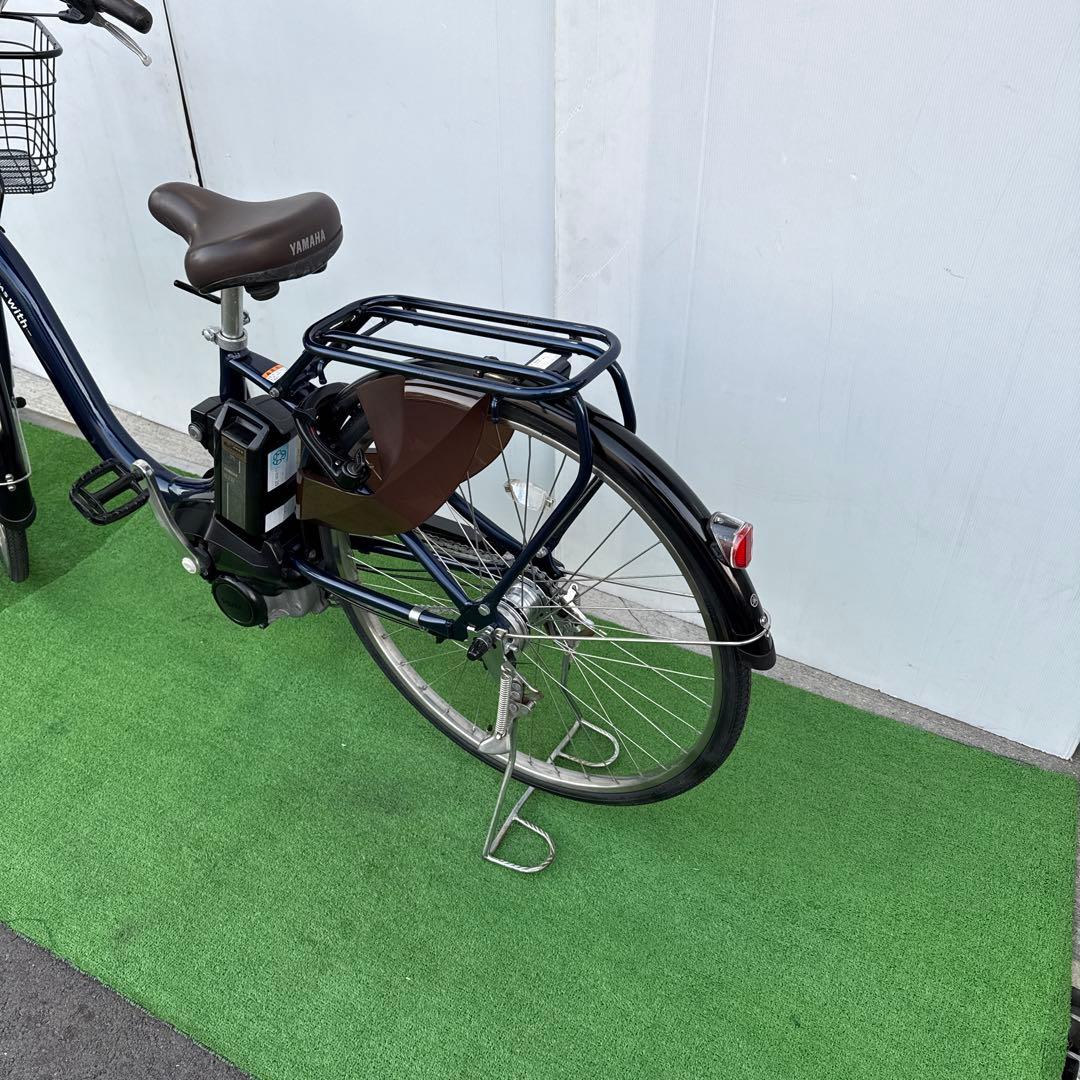 YAMAHAヤマハ電動アシスト自転車26インチ 大容量12.3Ah ブルー