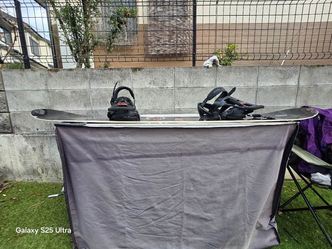 BURTON スノーボード ビンディングセット ブラック レッド