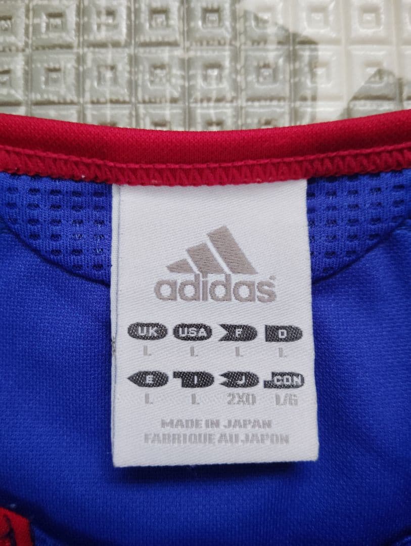 横浜F・マリノス adidas ユニフォーム L 大島秀夫監督サイン入り