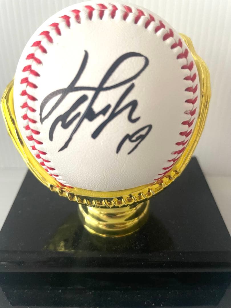 高橋宏人　 直筆サインボール×1 直筆サイン入りBBMカード×1