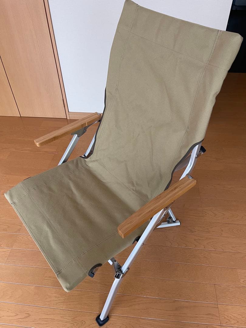 スノーピーク ！ローチェア30！カーキ！極美品！
