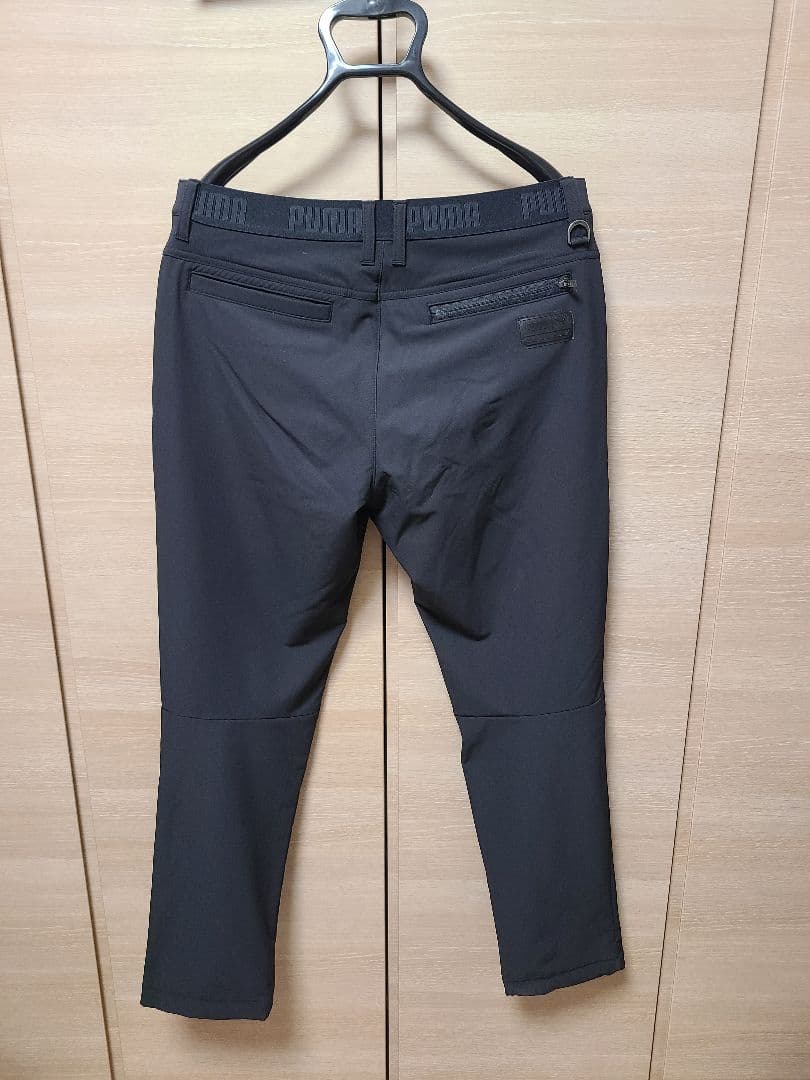 PUMA ブラック キルティングジャケットとパンツセット