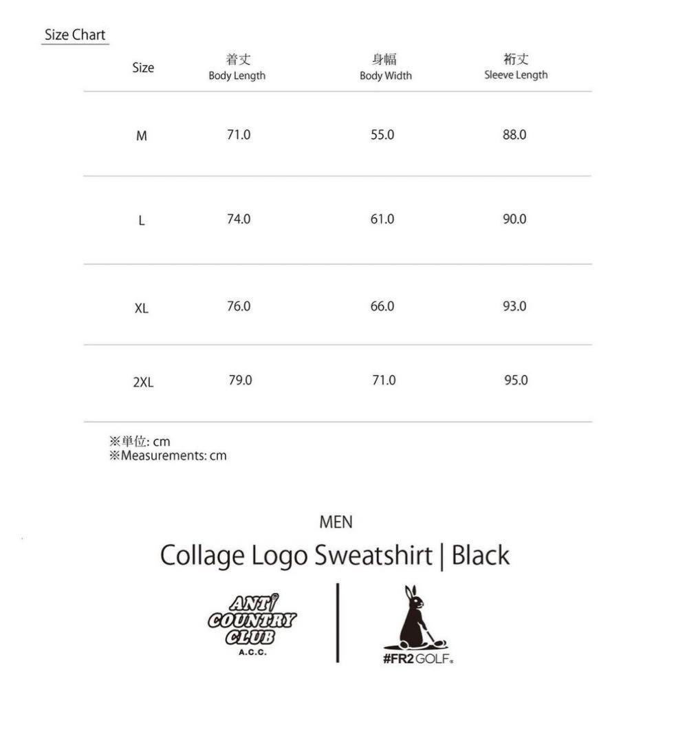 ANTi COUNTRY CLUB × FR2GOLF Sweatshirt