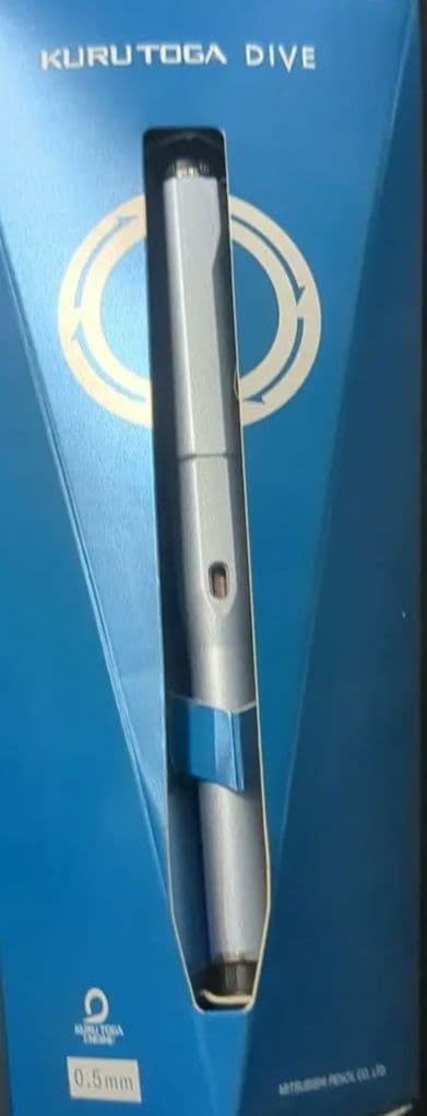 uni クルトガダイブ カスケードブルー