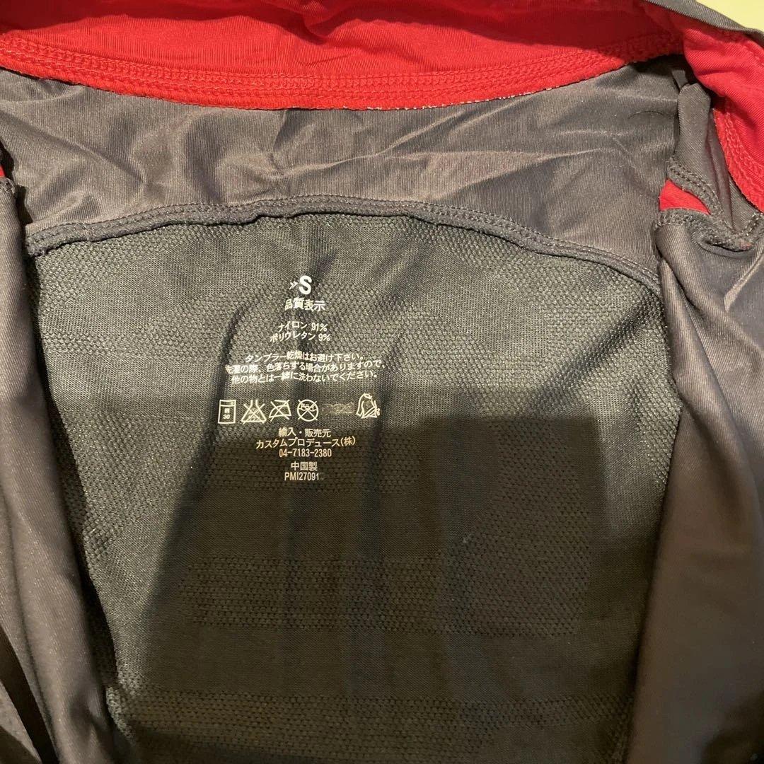 SKINS サイクルウエア　上下セットS グレー/レッド