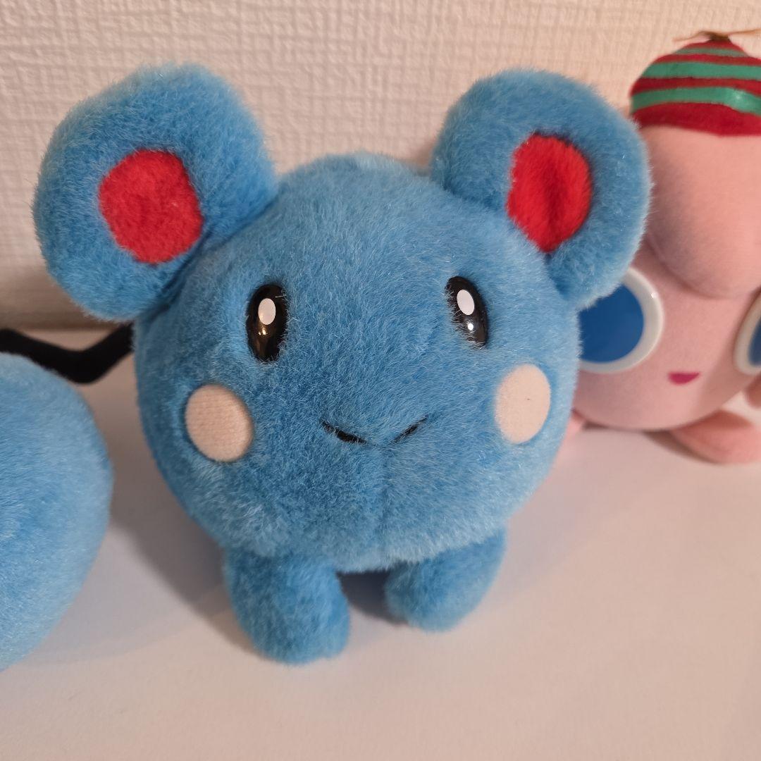 ポケモン　ルリリ　ぬいぐるみ　TOMY