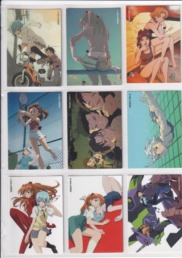 エヴァンゲリオン　カードダスマスターズ四集　４集　ノーマルコンプ