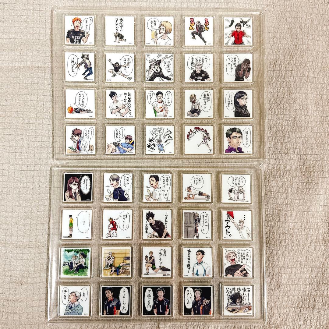 ハイキュー ジャンプGIGA応募者全員サービス アクリルタイル2点セット