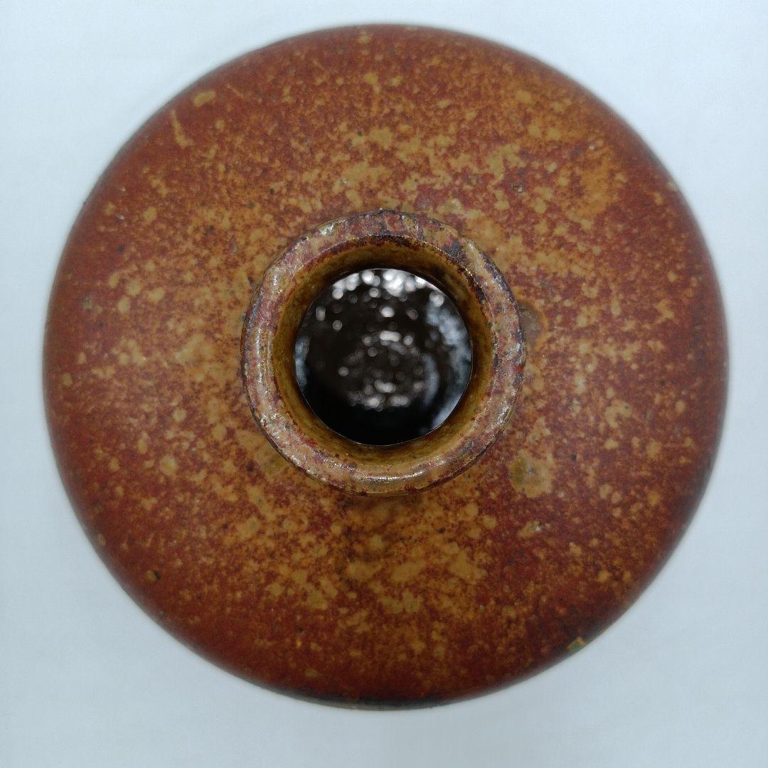 九谷焼 谷敷正人作 雅彩笹文 花瓶 九谷正人造