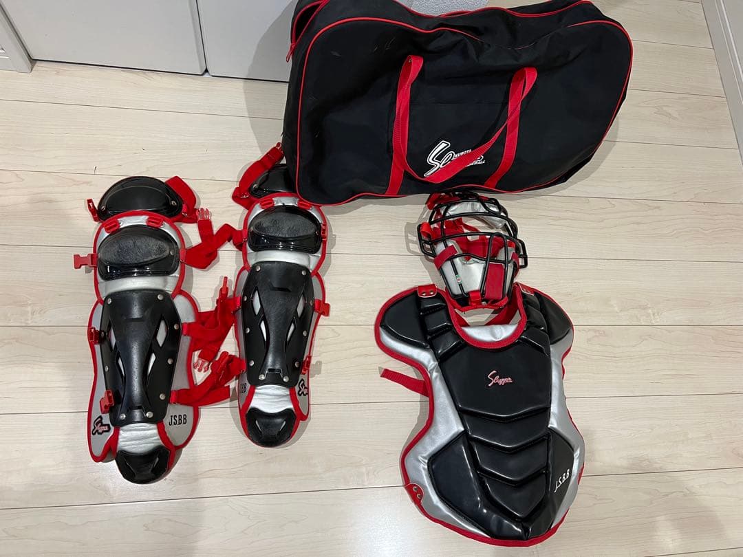 少年野球用　キャッチャー防具一式 久保田スラッガー