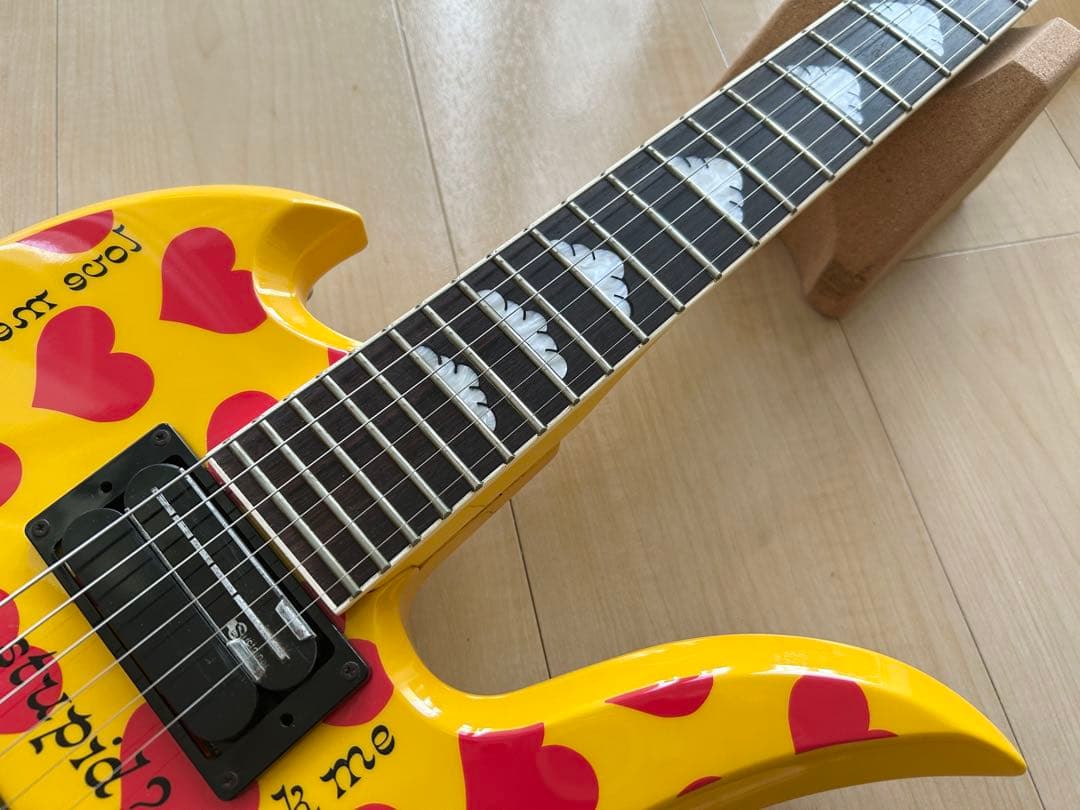 Burny MG-145S／イエローハート／FERNANDES／hideモデル