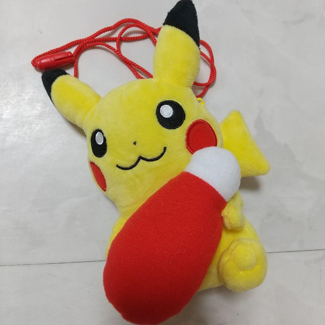 ポケモン　ケチャップにムチュウ！2017 ピカチュウ ぬいぐるみ　ポシェット