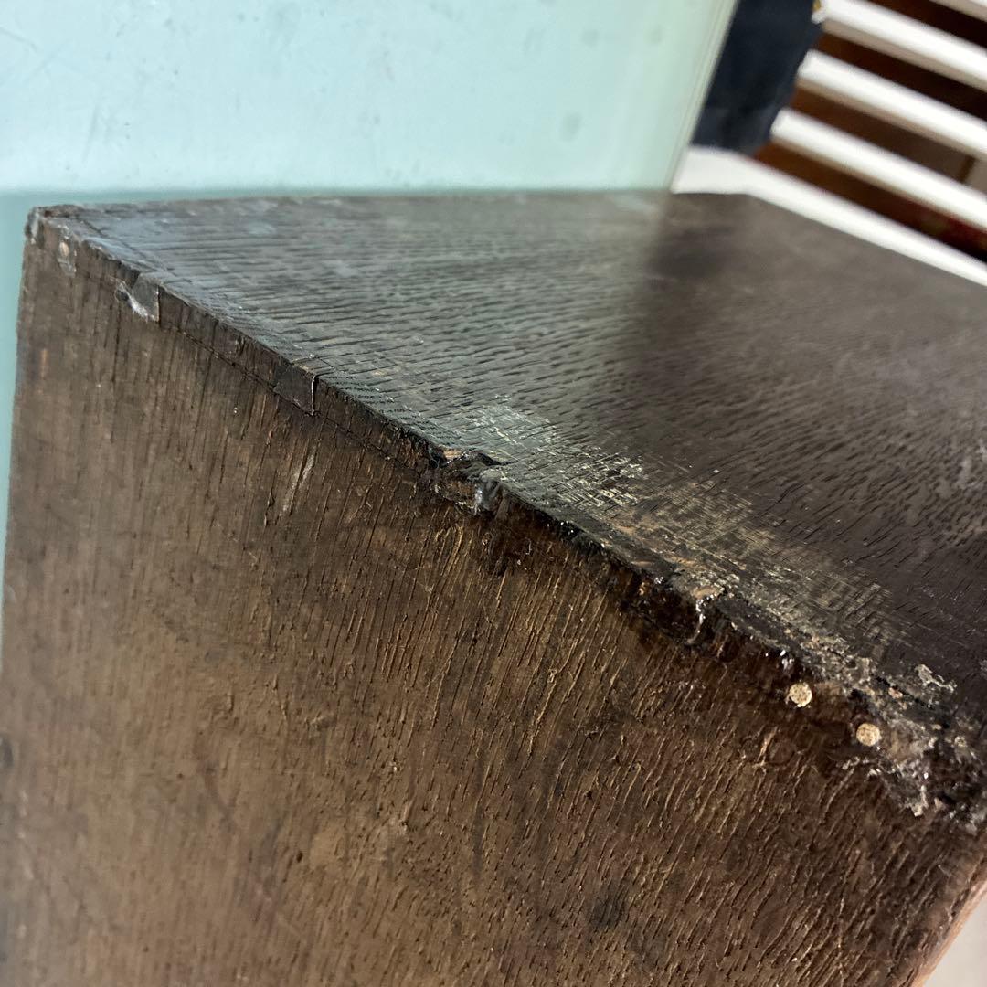 アメリカから木製引き出し式タンス 9個の引き出し付き