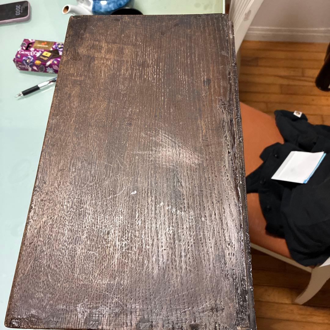 アメリカから木製引き出し式タンス 9個の引き出し付き