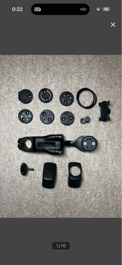 S-WORKS　Tarmac ターマック ステム　70mm　φ31.8　6D