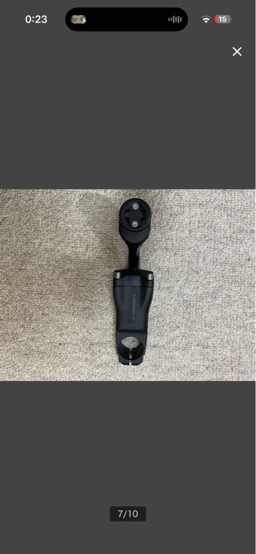 S-WORKS　Tarmac ターマック ステム　70mm　φ31.8　6D