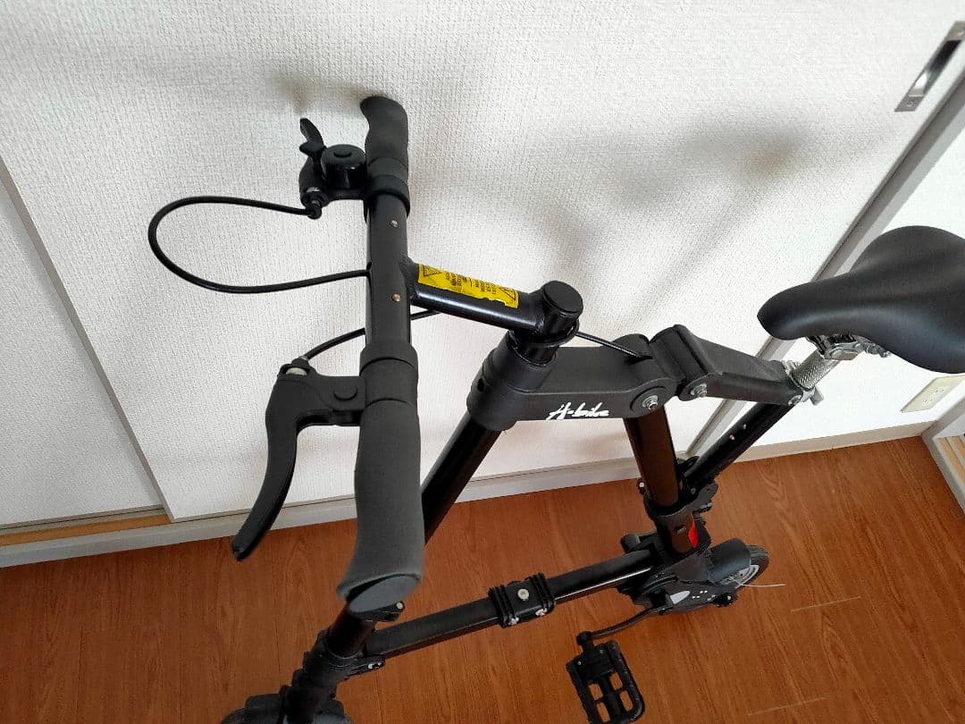 折りたたみ自転車 A型　A-bike 10インチ　ブラック