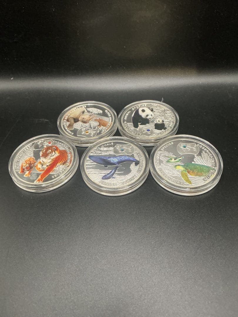 【値引き相談OK】2014ザンビア共和国　絶滅危惧種保護シリーズ　10点