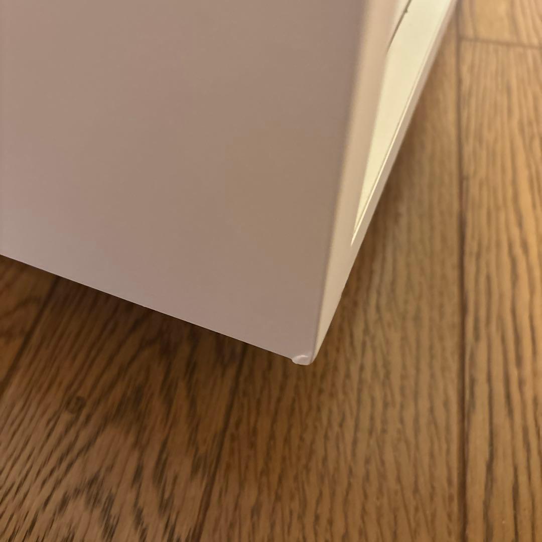 モモナチュラル　デスクワゴン　キャスター付き　ホワイト