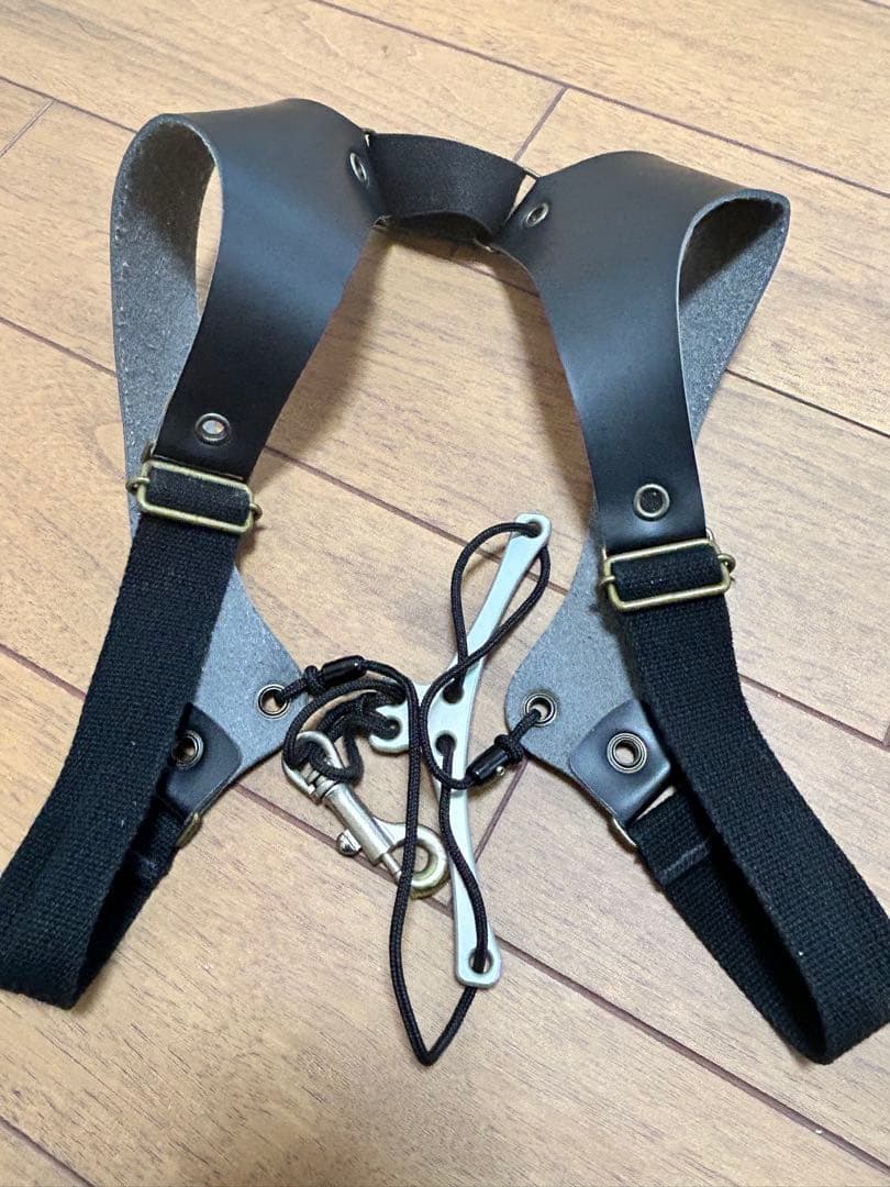 B.AIR DOUBLE LINK STRAP ゴッツソリッドシルバーフック付
