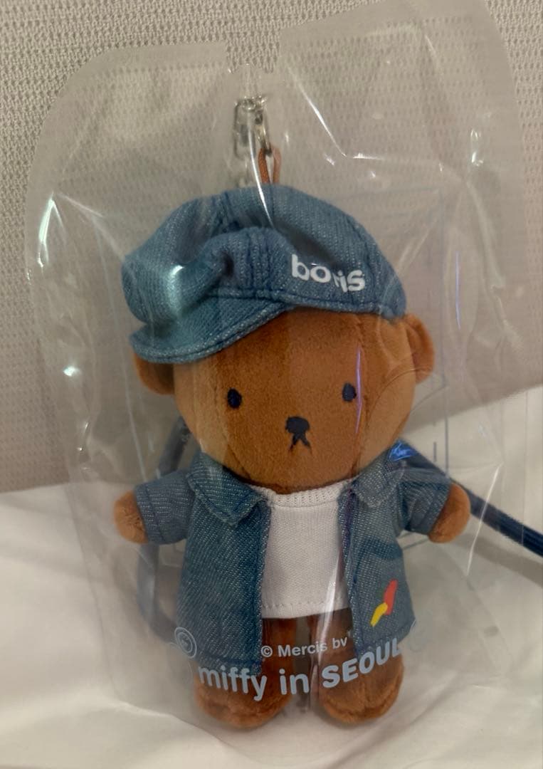 韓国 ソウル ソンス 聖水 限定 ミッフィー デニムドールキーリング 3点セット