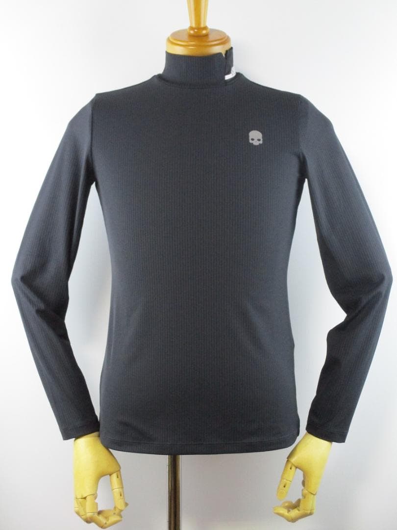 【ハイドロゲン★ウーマン】ゴルフ★リブロール・ネックシャツ★未使用★M