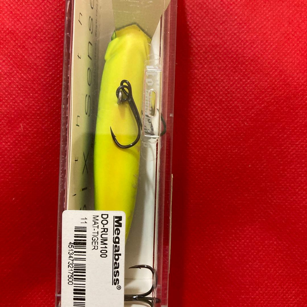 【新品・未使用品】 メガバス　ドラム100 マットタイガー