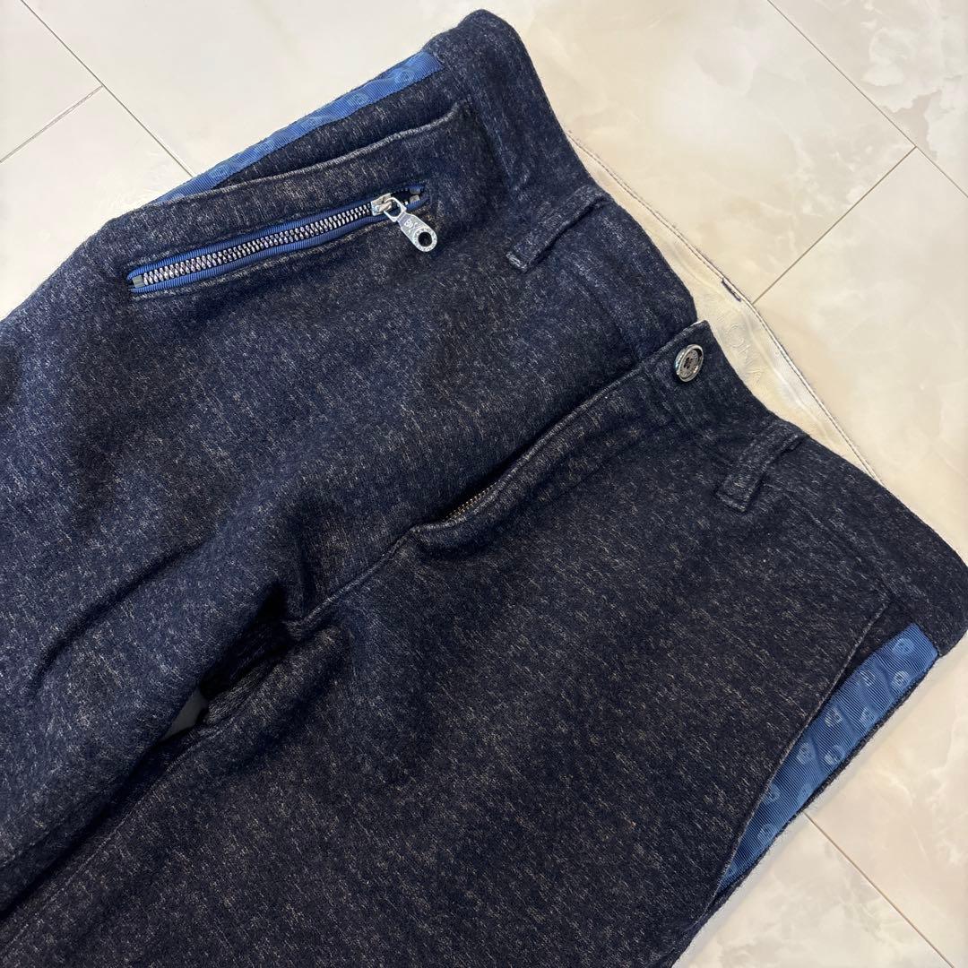 マークアンドロナ ネイビーパンツ