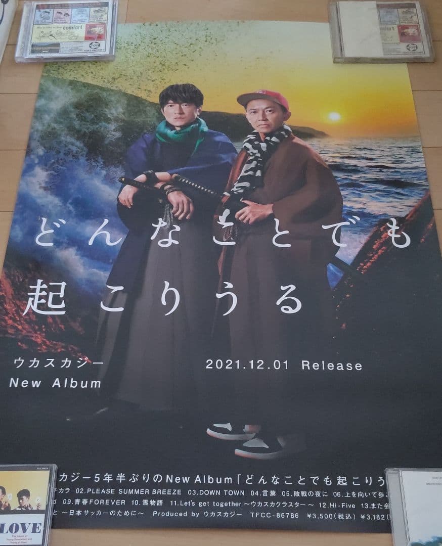 ウカスカジー、ミスチル、ポスター