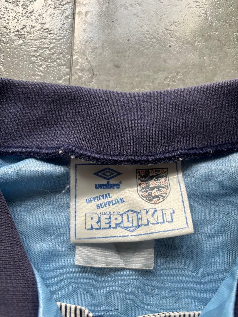 92-93 イングランド代表　アンブロ　3rdユニフォーム　正規品　ヴィンテージ