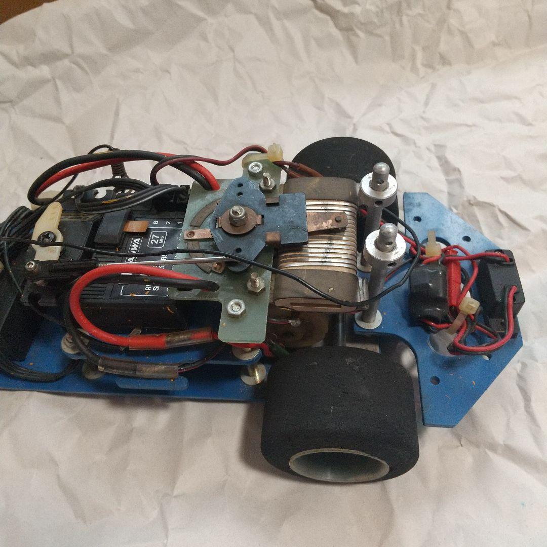 希少石政ドラッグファイターS16-E シャーシ当時メカ付き