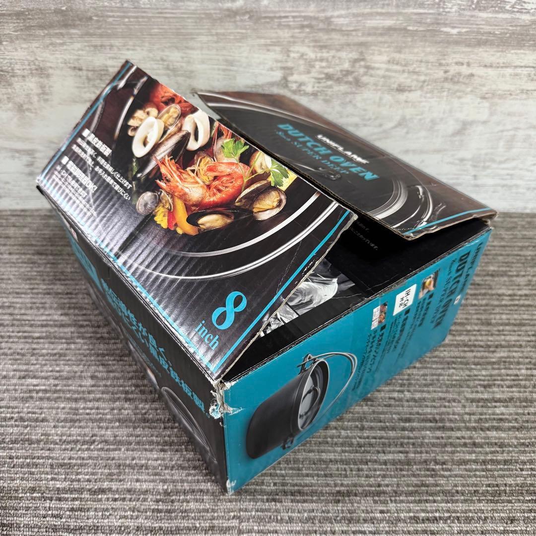 ユニフレーム ダッチオーブン 8インチ　ケース付き　付属品多数