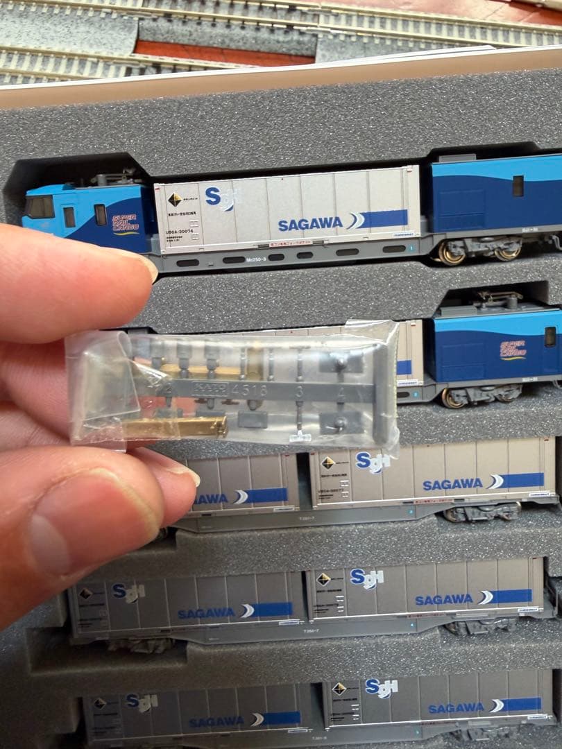 KATO10-1721〜23M250系スーパーレールカーゴ(U50A搭載)16両