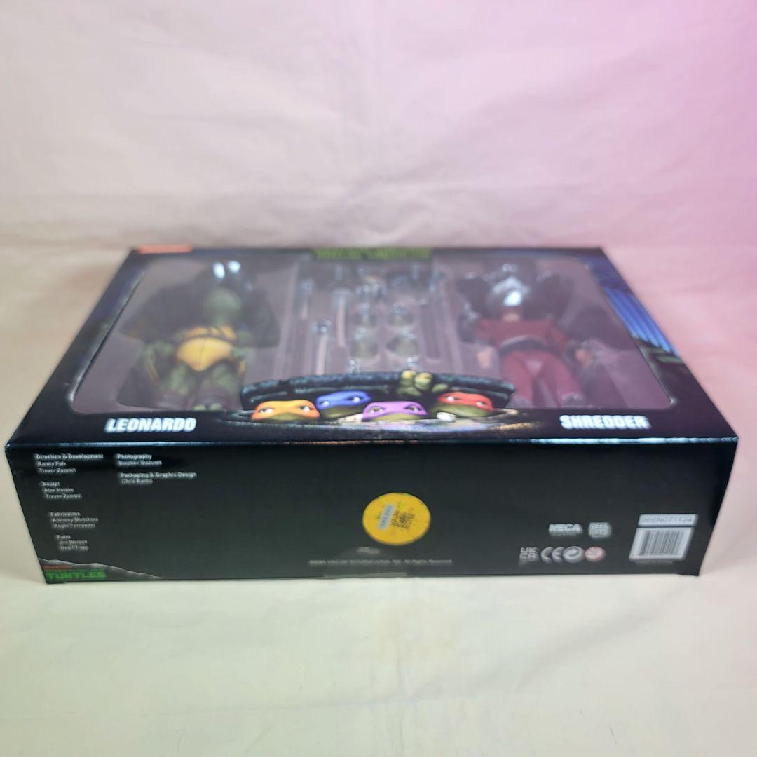 【NECA】新品 正規品 TMNT タートルズ シュレッダー vs レオナルド