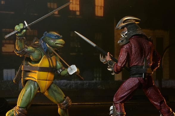【NECA】新品 正規品 TMNT タートルズ シュレッダー vs レオナルド